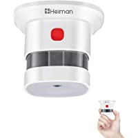 Mini Detector de Alarma de Humo HEIMAN- Batería de por Vida con batería de 10 años- Premio Reddot- Certificado CE…